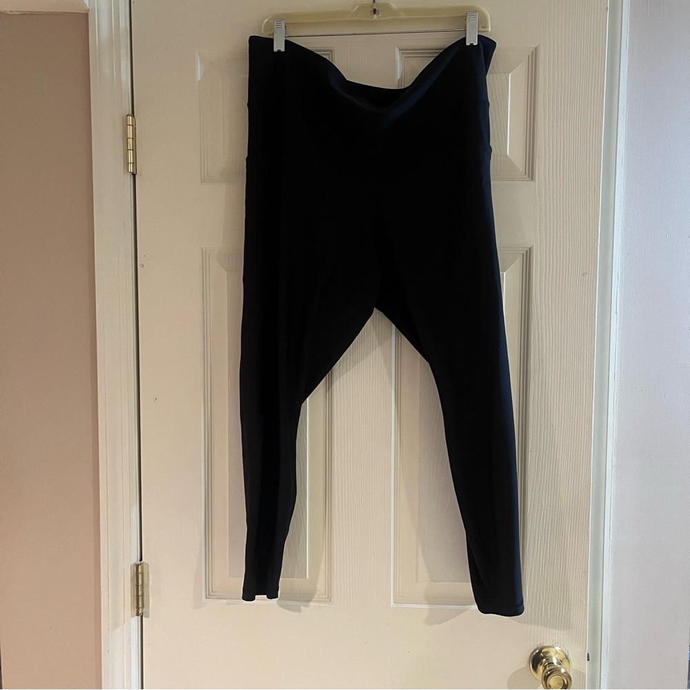 Women’s Old Navy Active Powersoft Black High-Rise Leggings Size 2X